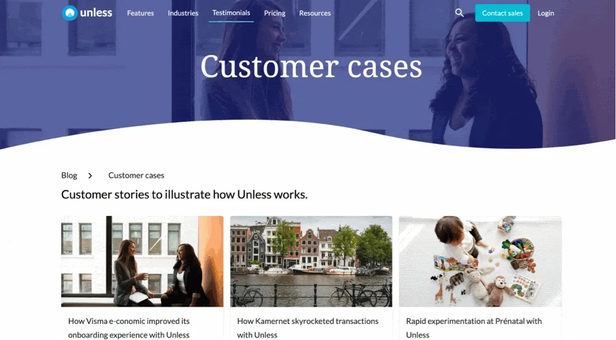 unless-content